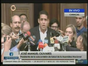 José Manuel Olivares: 17 personas han fallecido por difteria en Bolívar