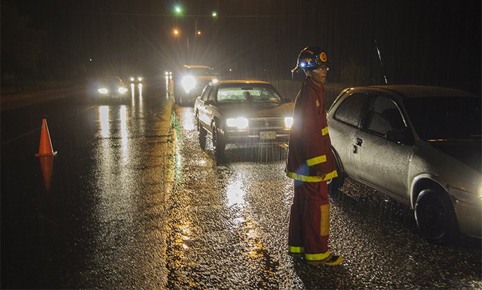 Lluvias ocasionaron colapso vial y derrumbes en Lara