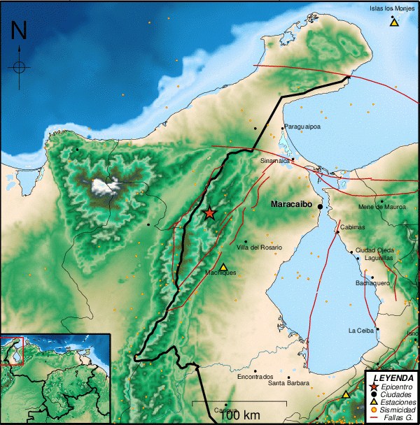 Sismo de magnitud 3.1 al noreste de Villa del Rosario