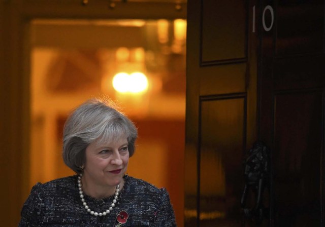  Theresa May (Foto REUTERS/Toby Melville)
