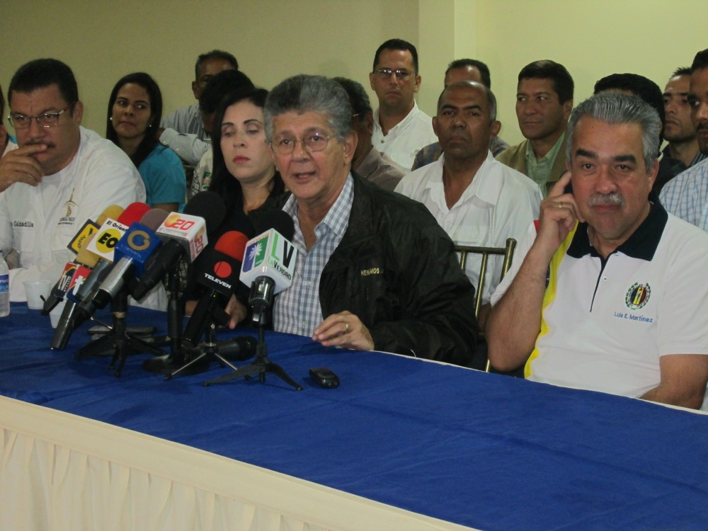 Ramos Allup: En Maturín se cometió un delito con la toma de la Alcaldía