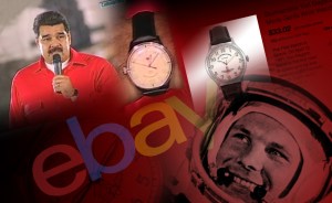 Maduro hace un ridículo monumental con un reloj de imitación presentándolo como original (vacilón ruso)