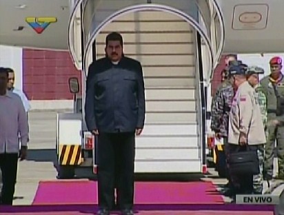 Maduro parte a Nicaragua para asistir a investidura de Daniel Ortega