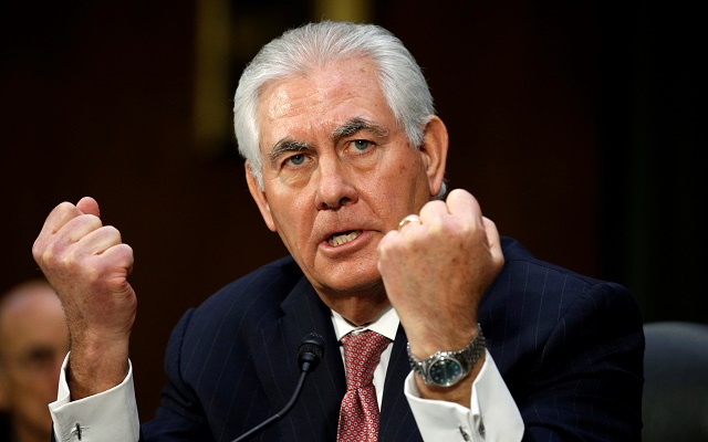 Senado de EEUU confirma a Tillerson como secretario de Estado de Trump