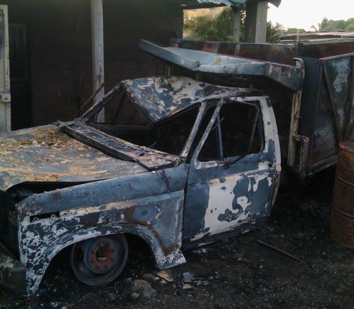 Denuncian al Ejército por quemar vivienda y vehículo particular en Táchira