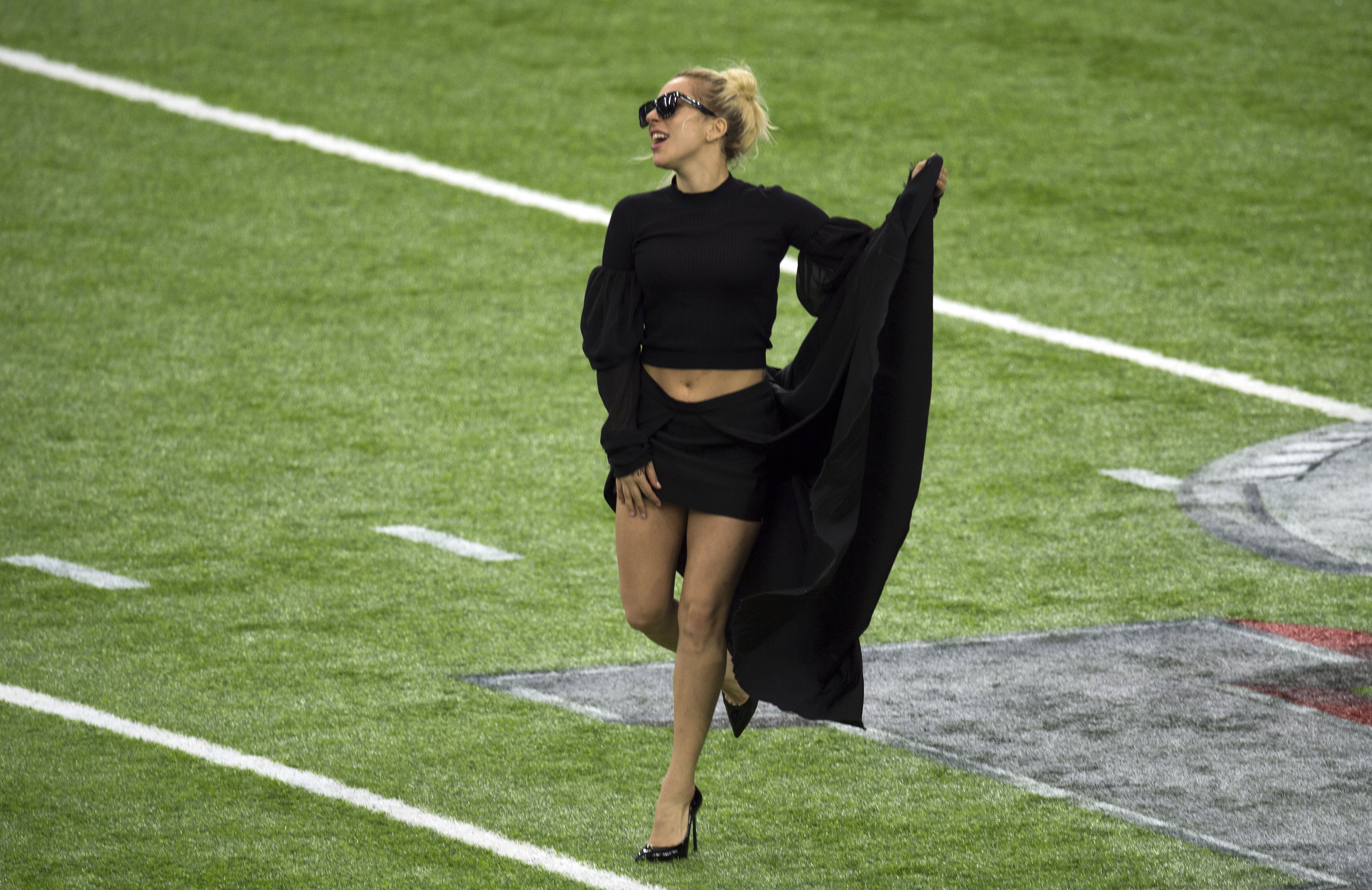 Antes del medio tiempo, este es el piconazo de Lady Gaga en el Super Bowl (FOTO)