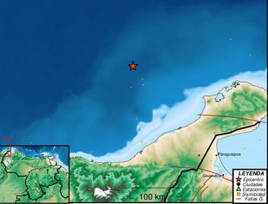 Sismo de magnitud 5.4 en Maicao se sintió en el norte del Zulia