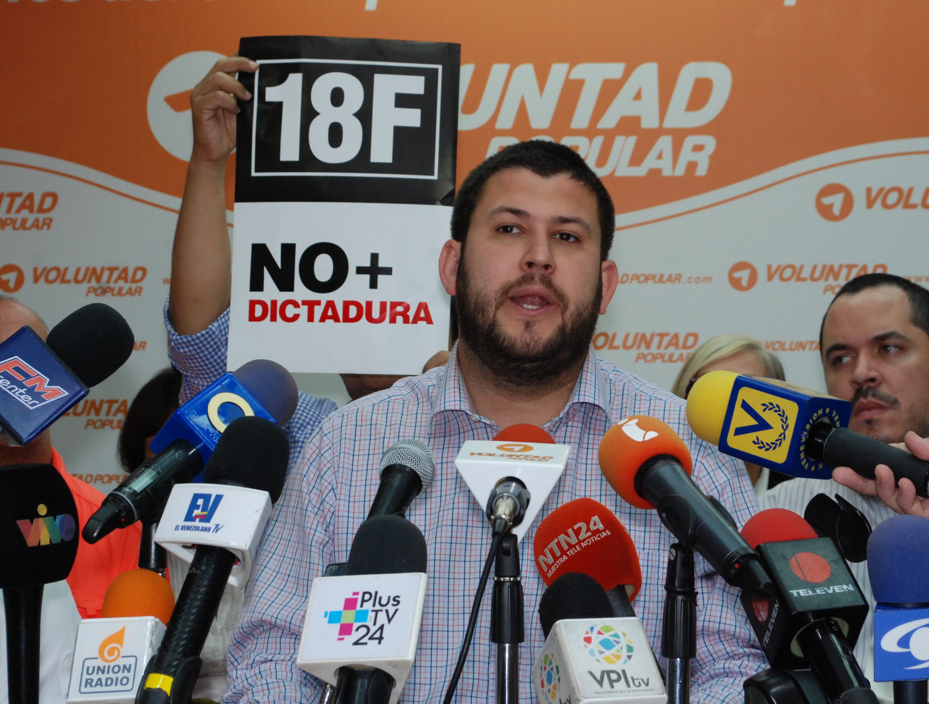 Voluntad Popular reafirma convocatoria para que este #18F se exija “No Más Dictadura”