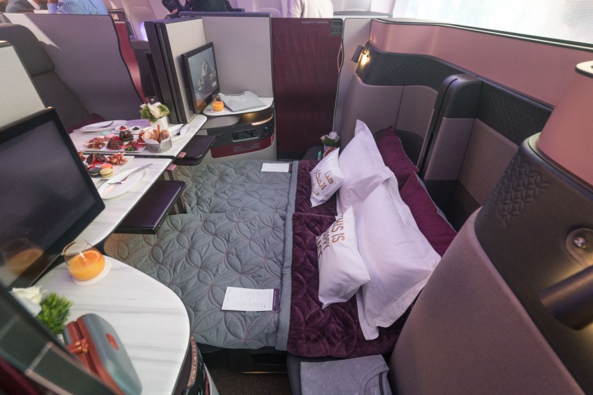 Las comodidades más asombrosas de Qatar Airways