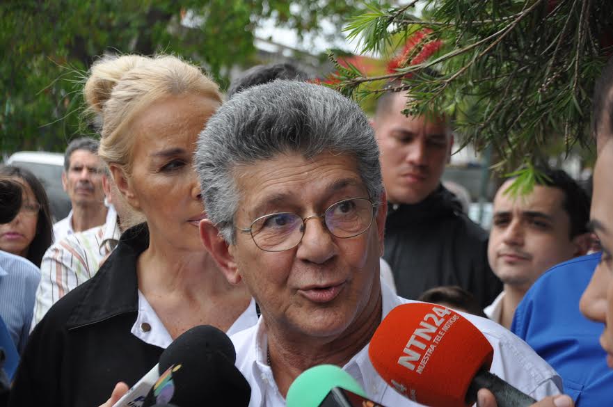 Ramos Allup: Los diputados seguiremos cumpliendo nuestros deberes constitucionales