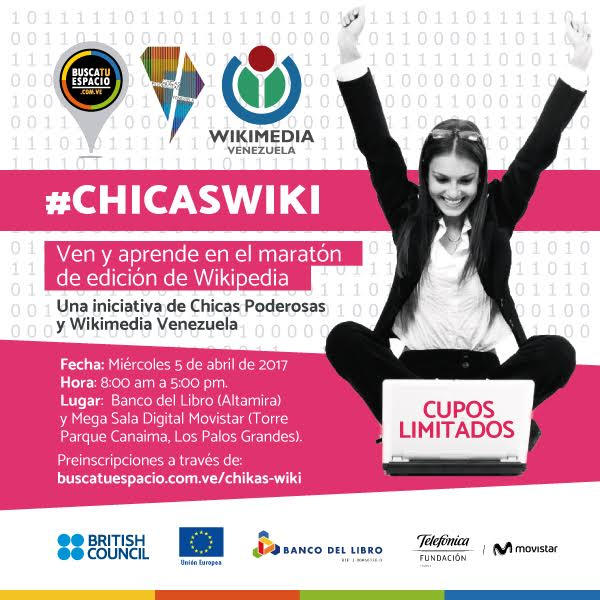 #ChicasWiki llega para empoderar a las mujeres venezolanas