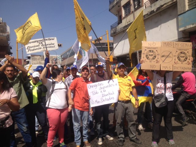 Foto: Guárico se manifiesta  en apoyo a la AN (Foto)