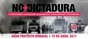 ONG convocan movilización global este 15 de abril contra la represión en Venezuela