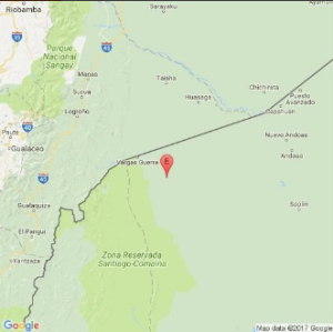 Registran sismo de magnitud 4,6 en provincia amazónica de Ecuador