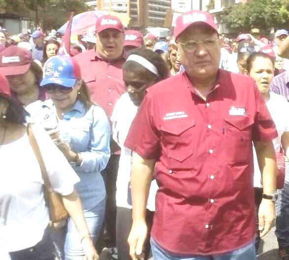 El dirigente nacional de Alianza Bravo Pueblo Alcides Padilla (ABP)