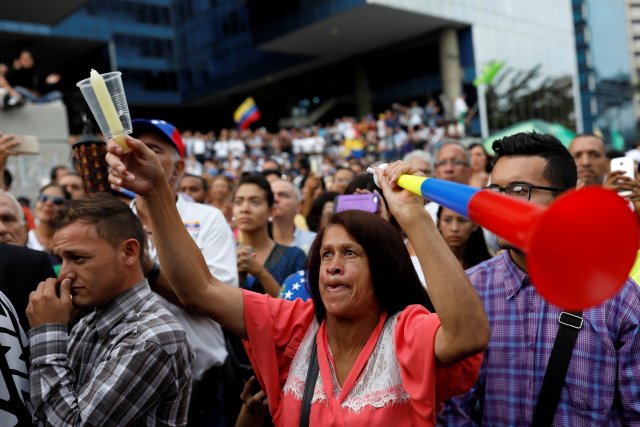 Opositores se concentran en Caracas en honor a los caídos durante protestas Foto: REUTERS/Carlos Garcia Rawlins