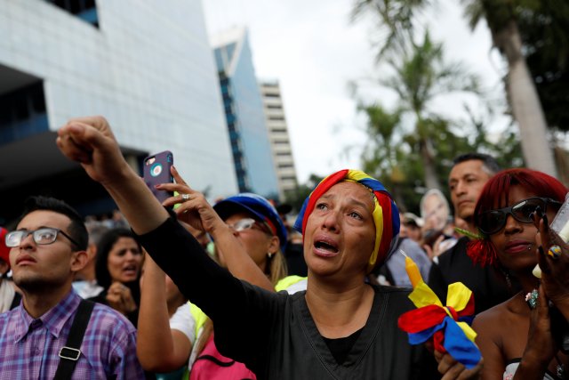 Opositores se concentran en Caracas en honor a los caídos durante protestas Foto: REUTERS/Carlos Garcia Rawlins