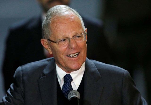 El presidente de Perú, Pedro Pablo Kuczynski  .REUTERS/Henry Romero