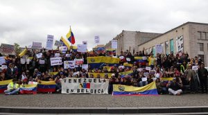Opositores en Bruselas pidieron a la UE que imponga sanciones al Gobierno de Venezuela