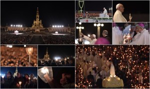En Fotos: Así se vivió la bendición de las velas en honor la virgen de Fátima