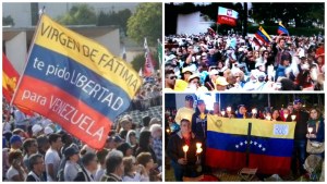 Peticiones de “paz en Venezuela” destacan en la misa en Fátima