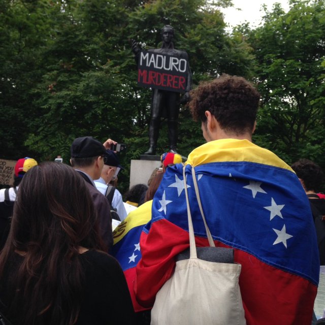 Venezolanos protestan en Londres