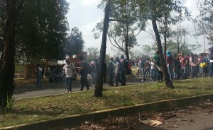 Protestan en la Ucab Ciudad Guayana por violación de autonomía universitaria #17May
