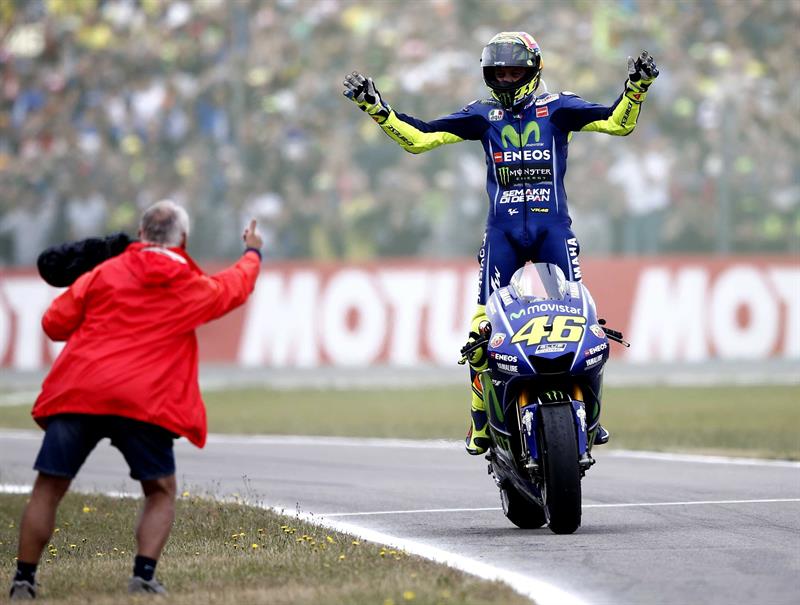 MotoGP: Rossi vuelve a lo más alto por primera vez en 2017