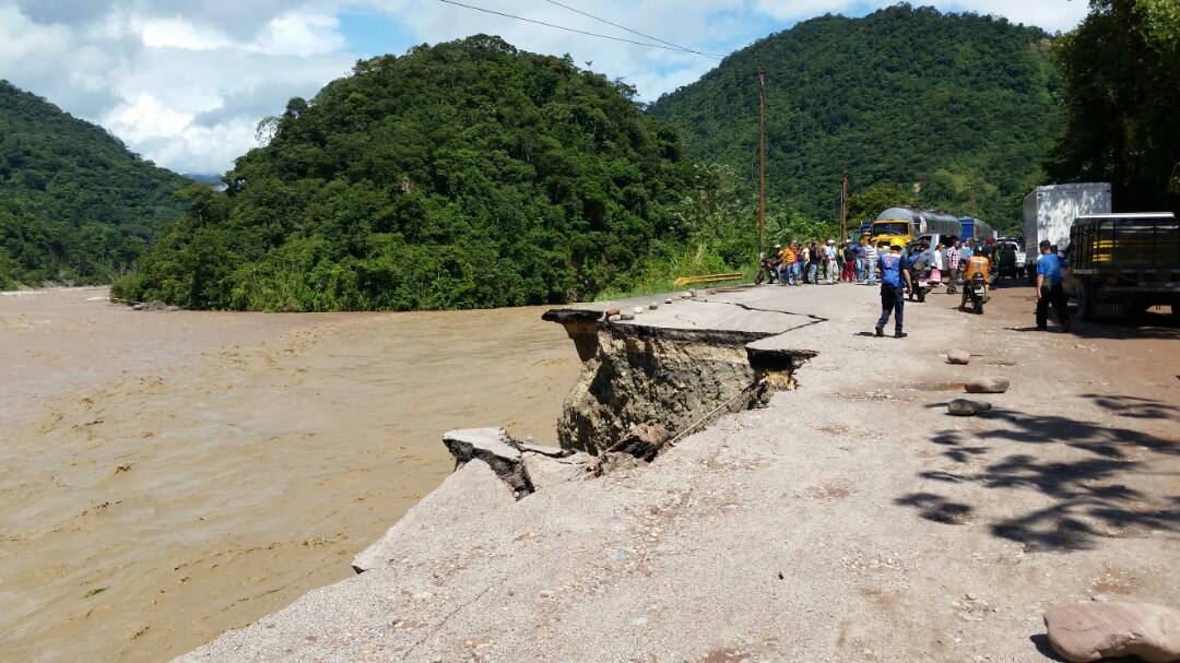 Colapsa carretera nacional entre Táchira y Barinas