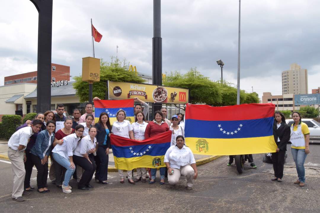 Movimiento estudiantil zuliano realiza trancazo en contra de la Constituyente