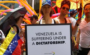 Venezolanos protestan en Brooklyn contra abusos del Gobierno de Maduro (Fotos)