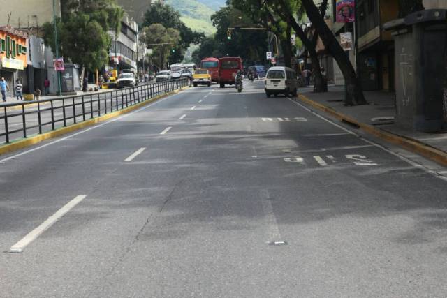 El Silencio y la avenida Baralt de Caracas, miércoles 26 de julio. Foto: Regulo Gómez - LaPatilla.com