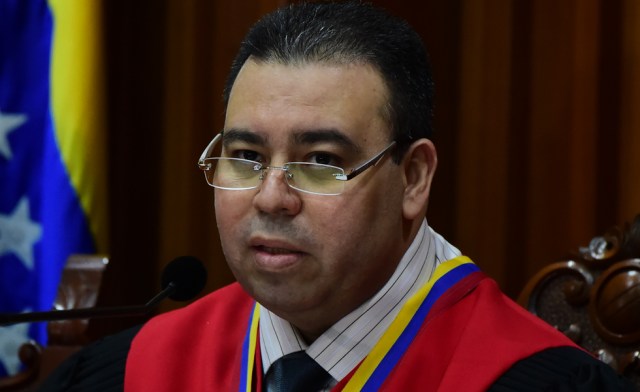 Juan José Mendoza, magistrado del TSJ / AFP