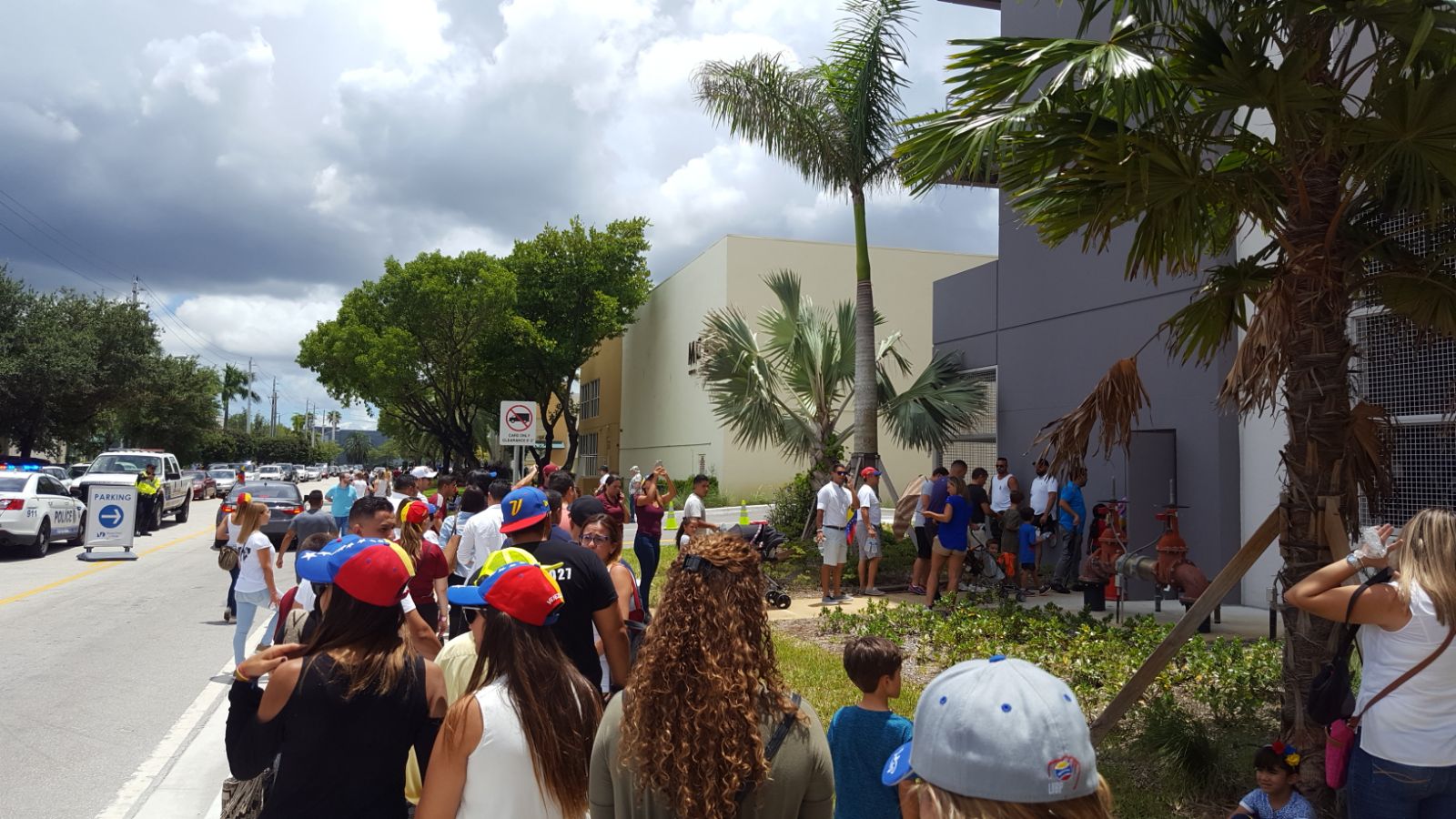 Así fue la participación de los venezolanos en los puntos soberanos de Miami #16Jul (Fotos)