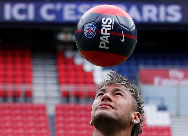 El brasileño Neymar Jr. REUTERS/Christian Hartmann     TPX IMAGES OF THE DAY