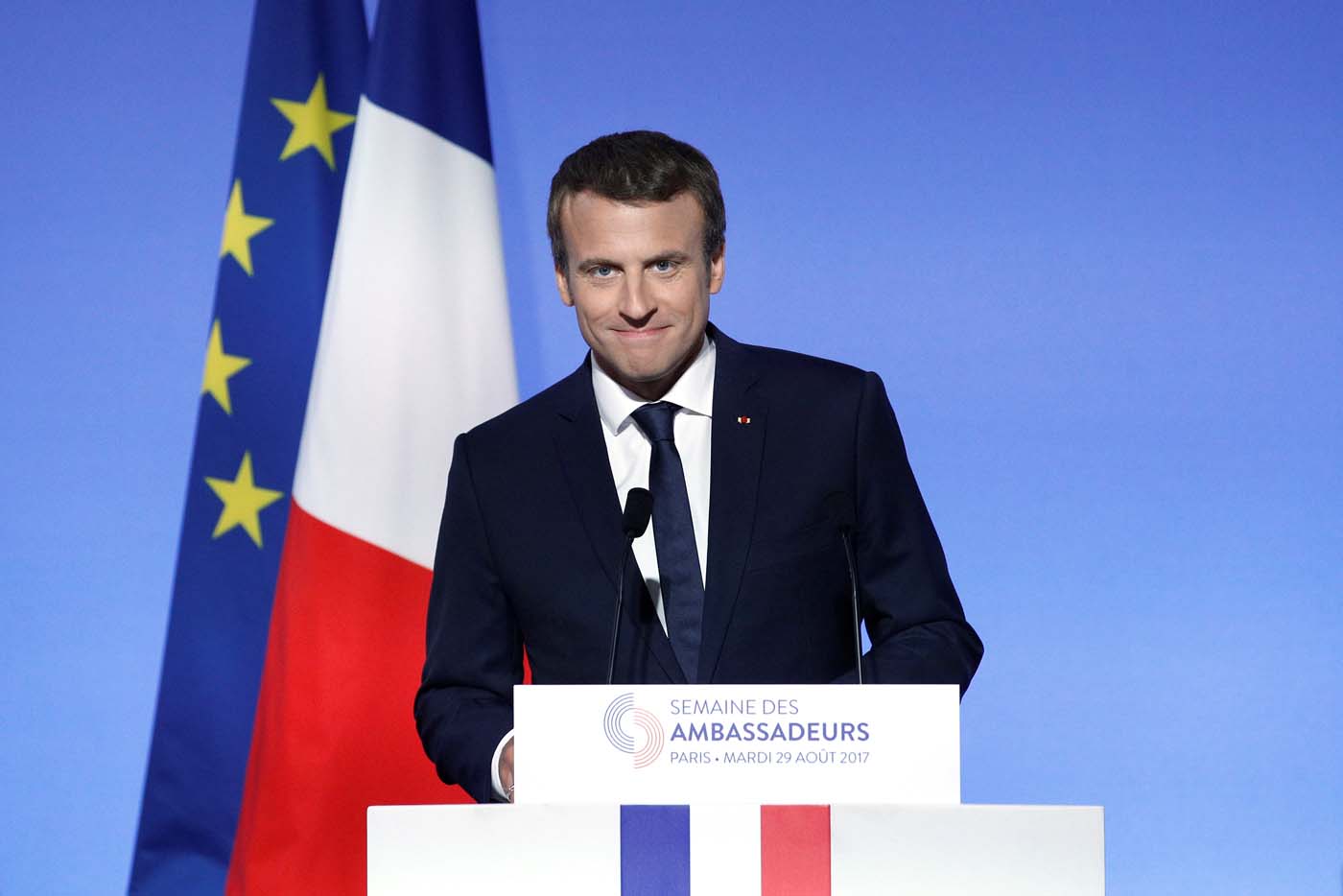 Macron asegura que esperan a Lilian Tintori en Europa