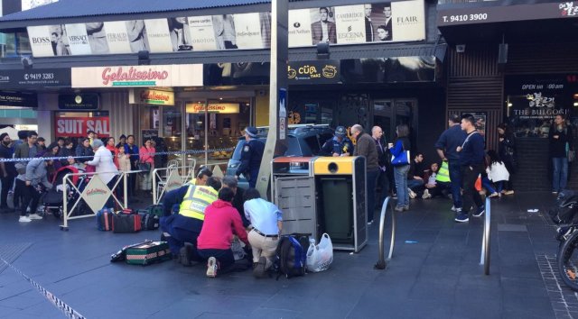 Foto: Conductor arrolla a una multitud en Australia / 7News Yahoo7