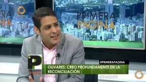 Olivares: Ni por vergüenza hablaron en la fraudulenta ANC  de los problemas de salud que azotan al país
