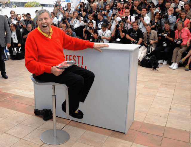 Jerry Lewis durante la presentación en Cannes de 'Max Rose. Foto El País