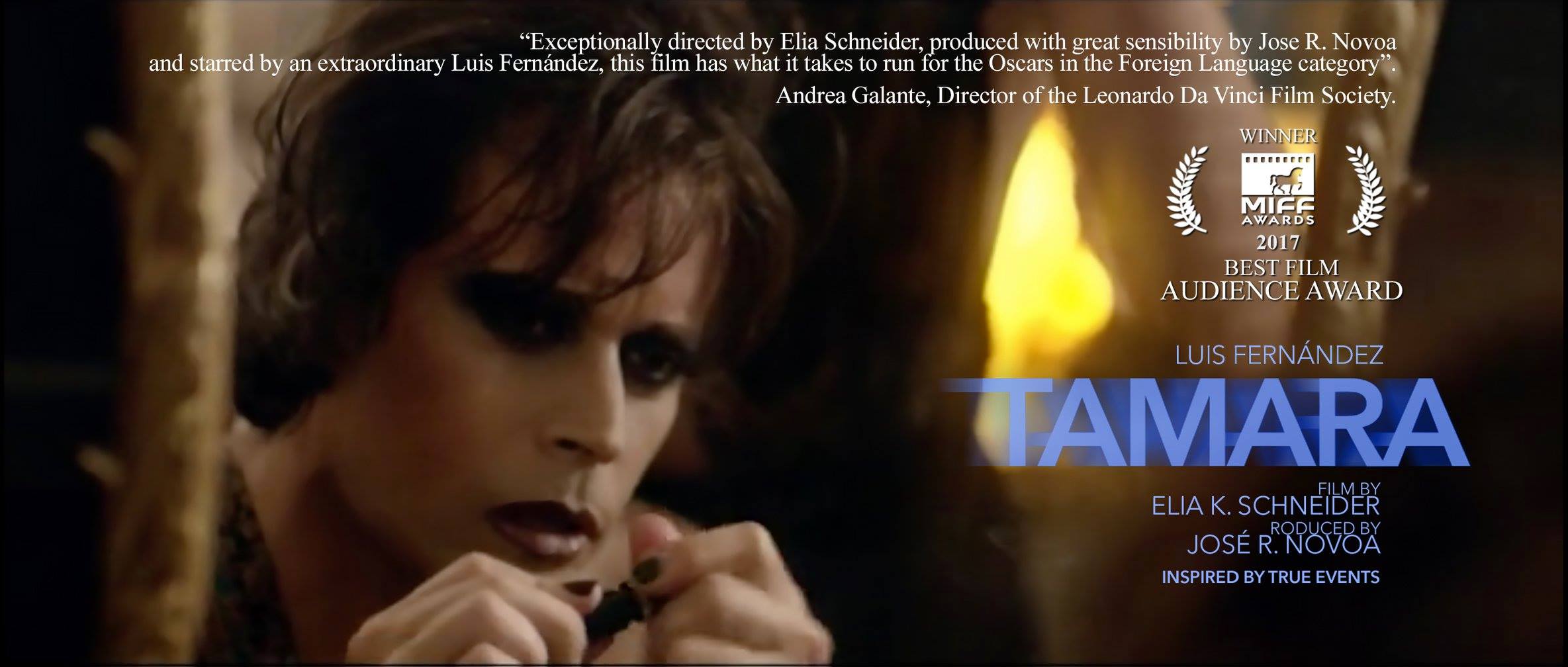 Película “Tamara” es una de las candidatas para representar a Venezuela en los Premios Óscar