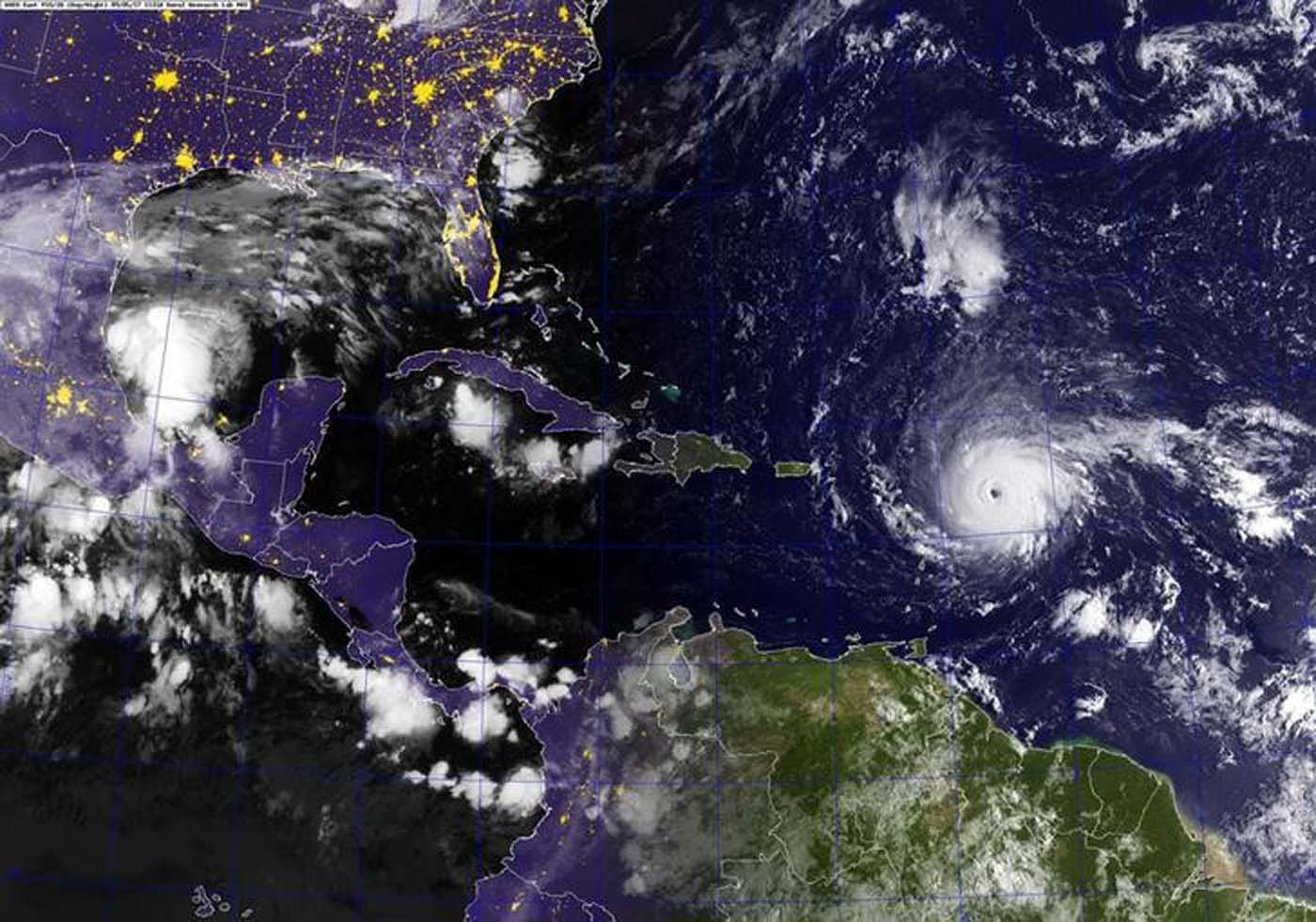 El huracán José sube a categoría 2 rumbo a las Antillas Menores