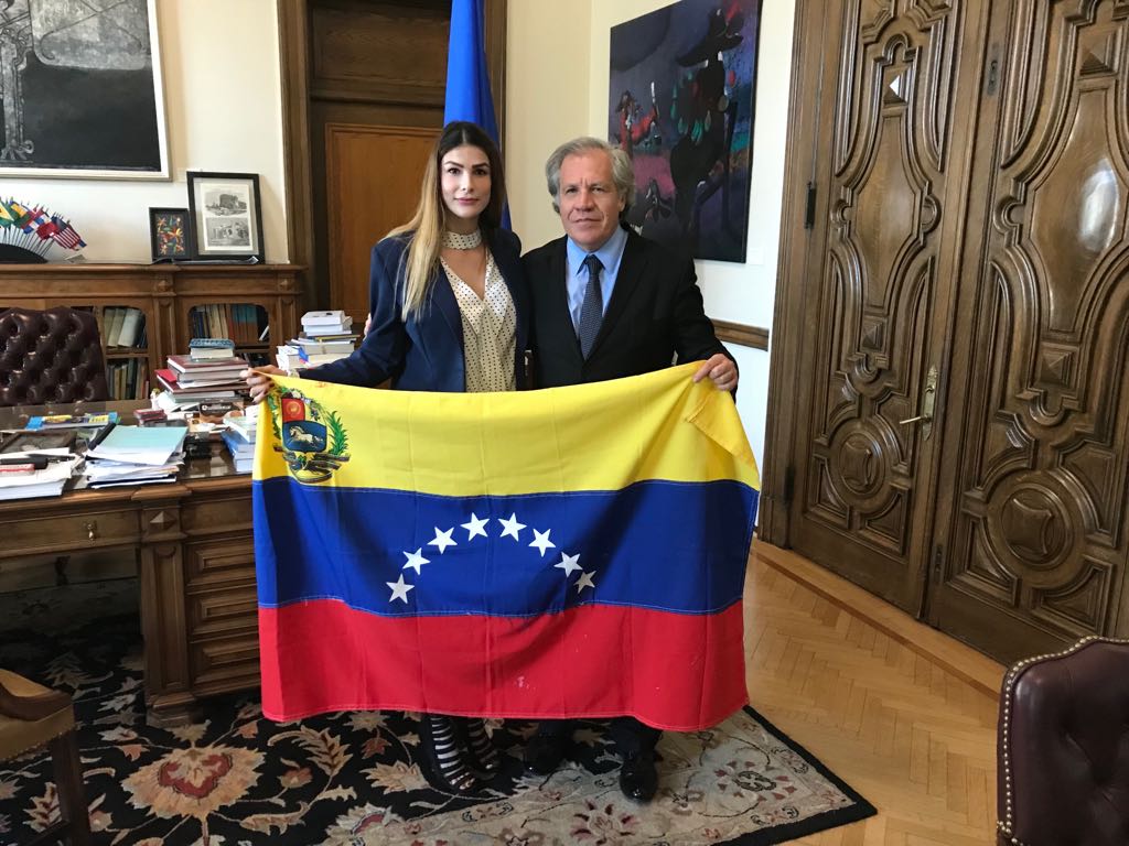 Almagro se reunió con la esposa del diputado Wilmer Azuaje