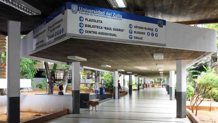 Solo 20% de la matrícula acudió este lunes a la Universidad del Zulia