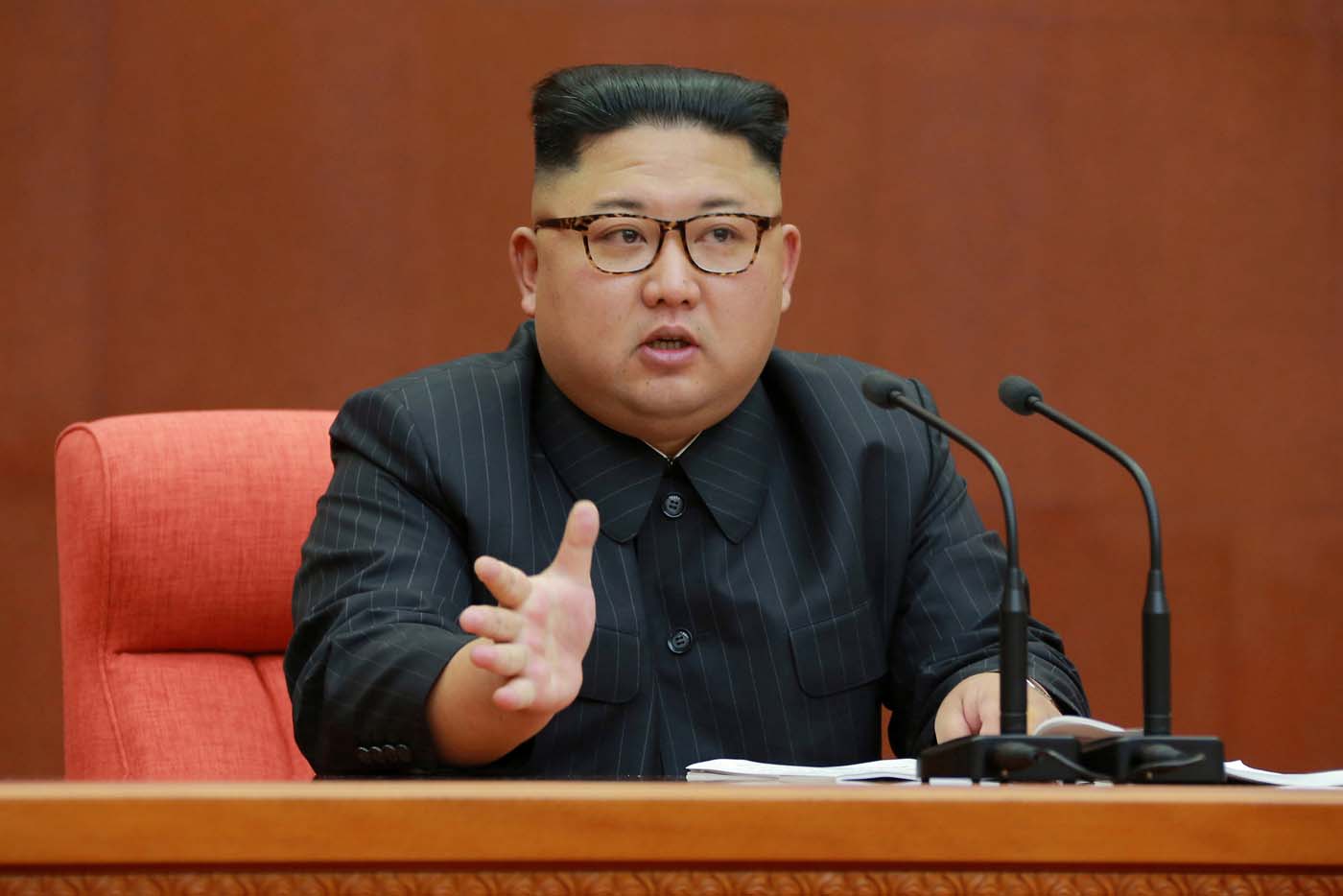 La frontera intercoreana prepara la alfombra roja para Kim Jong-un