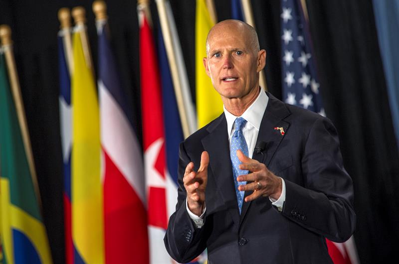Gobernador de Florida dispuesto a dar estatus de protección temporal a venezolanos en EEUU