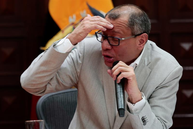 Juez llama a juicio a vicepresidente de Ecuador por caso Odebrecht