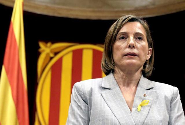 La presidenta de la cámara catalana, Carme Forcadell -   EFE/Alberto Estévez