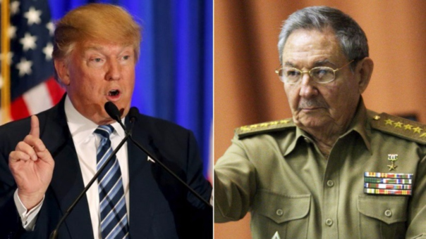 Raul Castro y Trump