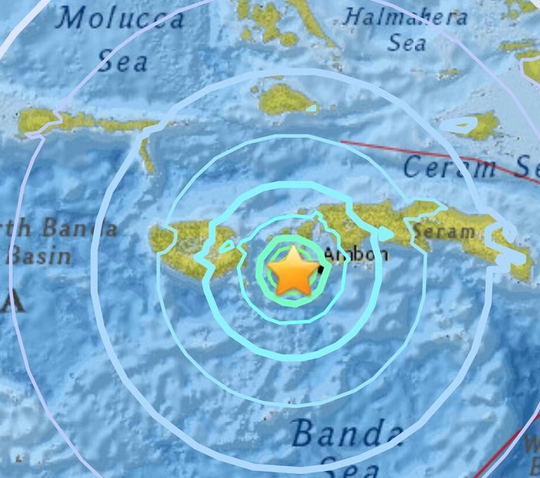 Sismo Indonesia