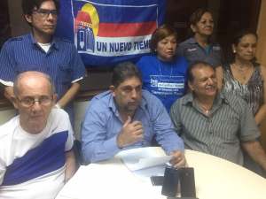 UNT plantea candidatura única de las fuerzas democráticas para la alcaldía de Caracas